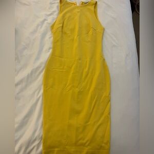 Fashion Nova Yellow Dress